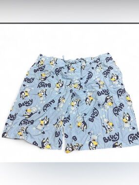 Bluey Men's Size 2X Elastic Waist Drawstring Pockets Comfort Shorts